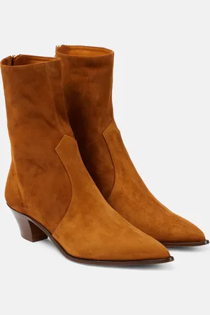 Aquazzura Brunswick suede ankle boots