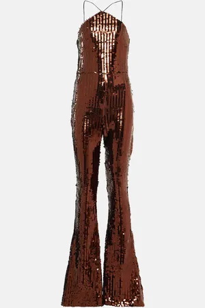 ‎Taller Marmo‎ Jagger sequined flared jumpsuit