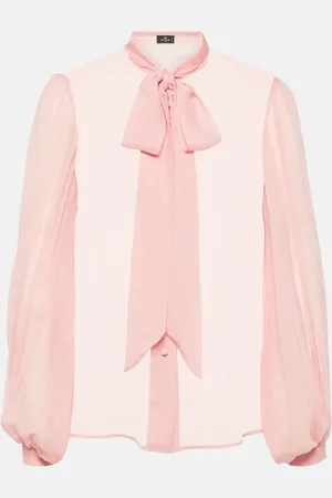 Etro Bow-detail silk blouse