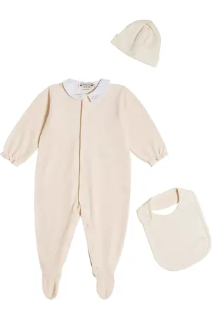 BONPOINT Baby onesie, hat and bib set