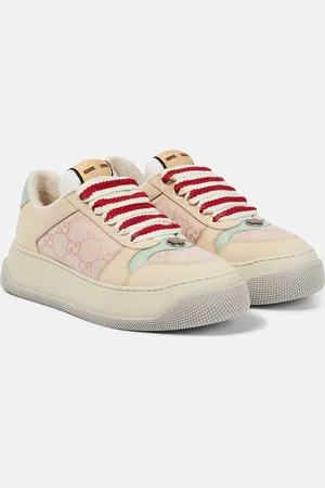 Gucci Screener GG canvas and leather sneakers