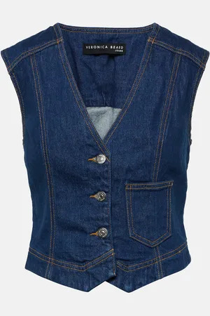 VERONICA BEARD Valeria denim vest