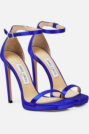 Jimmy Choo Alva 120 satin sandals
