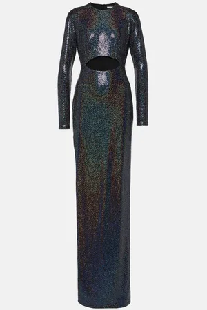 The Sei Sequined cutout gown