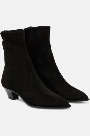 Aquazzura Brunswick suede ankle boots
