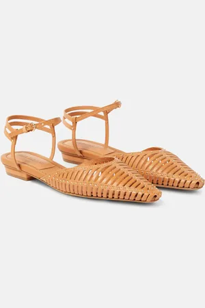 ULLA JOHNSON Leather ballet flats