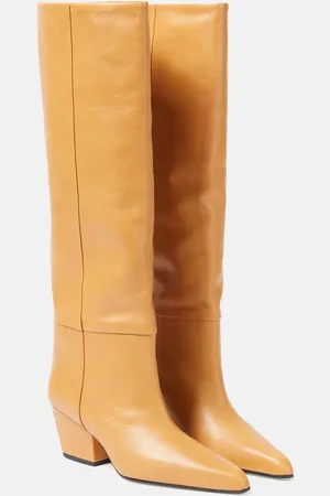 PARIS TEXAS Jane leather knee-high boots