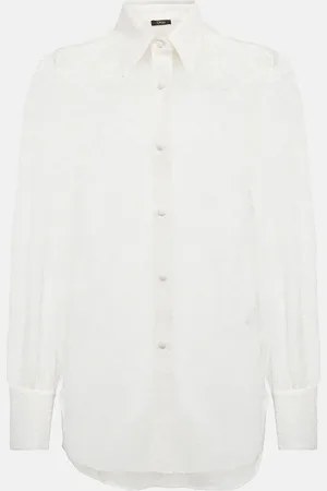 Oseree OsÃ©ree Lace shirt