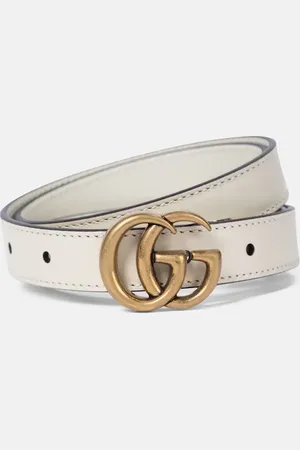 Gucci GG leather belt