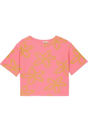 Jelly Mallow Floral cotton T-shirt