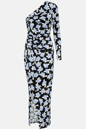 Diane von Furstenberg Kitana one-shoulder maxi dress