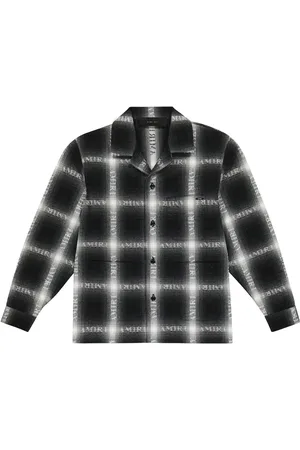 AMIRI Logo checked shirt