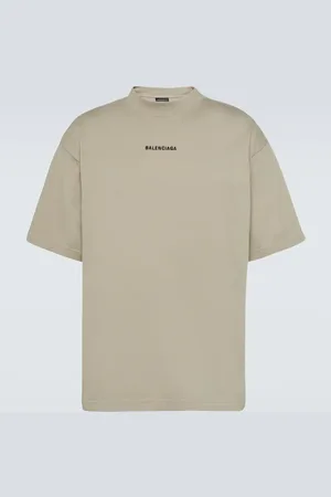 Balenciaga Logo cotton jersey T-shirt