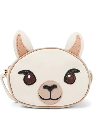 Molo Llama faux leather shoulder bag