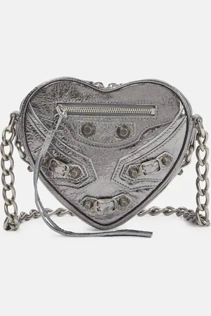 Balenciaga Le Cagole Heart Mini leather crossbody bag