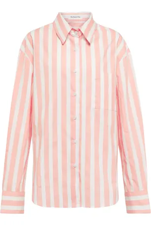 The Frankie Shop Lui striped cotton shirt