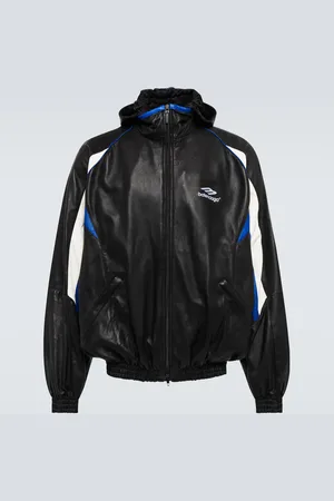 Balenciaga Leather hoodie