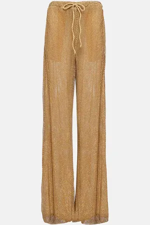 LAQUAN SMITH Sequin-embellished pants