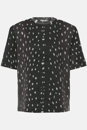 The Attico Padded printed cotton T-shirt