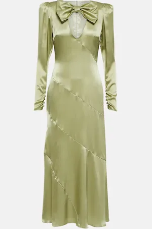 Alessandra Rich Embellished silk gown