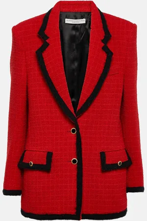 Alessandra Rich Wool-blend bouclÃ© jacket