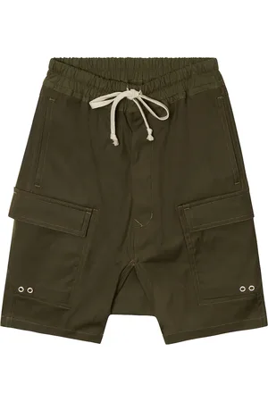 Rick Owens Pods cotton cargo shorts