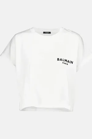 Balmain Logo cotton T-shirt