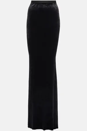 Rick Owens Lilies jersey maxi skirt