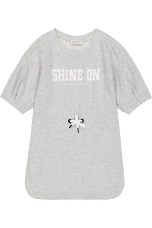 Brunello Cucinelli Printed cotton sweatshirt dress