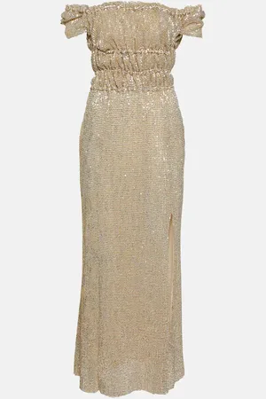 Altuzarra Embellished silk gown