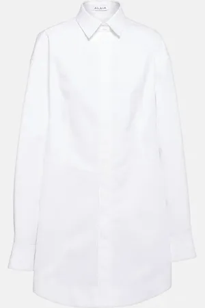 Alaïa AlaÃ¯a Cotton poplin shirt