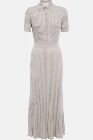 GABRIELA HEARST Amor silk and cashmere midi dress
