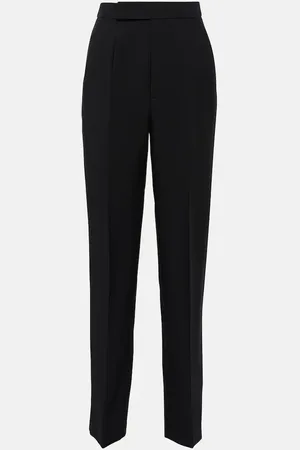 Roland Mouret Wool and silk straight pants