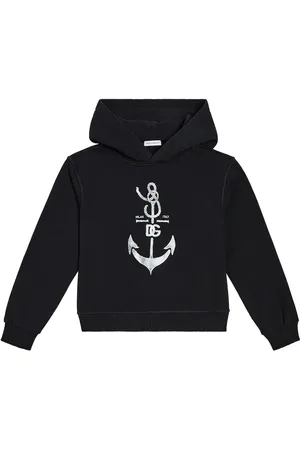 Dolce & Gabbana Printed cotton jersey hoodie