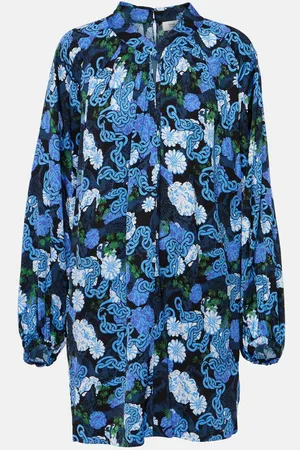 Diane von Furstenberg Silka printed satin minidress
