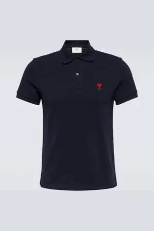 Ami Ami De CÅur cotton piquÃ© polo shirt