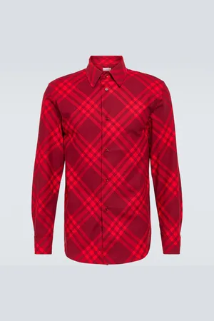 Burberry Checked cotton shirt