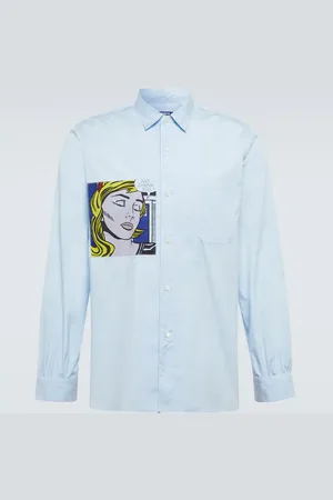 JUNYA WATANABE Checked cotton poplin shirt