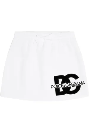 Dolce & Gabbana Logo cotton jersey skirt