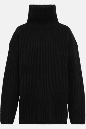 Joseph High-neck ribbed-knit wool sweater