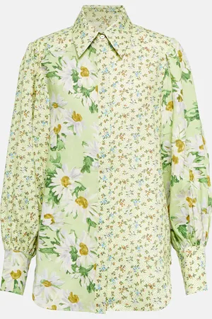 ALÉMAIS AlÃ©mais Astra floral linen shirt