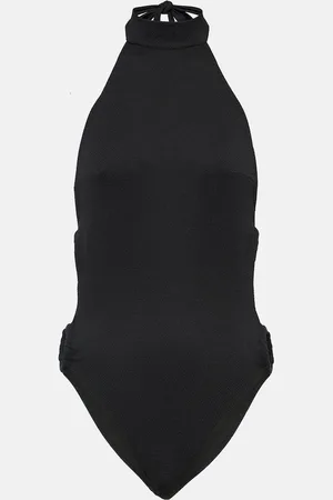 ALEXANDRA MIRO Carey halterneck swimsuit