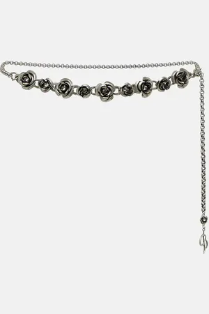 BLUMARINE Roses embellished belt