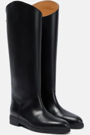 Loro Piana Kilda leather knee-high boots