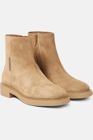 Gianvito Rossi Lexington suede ankle boots