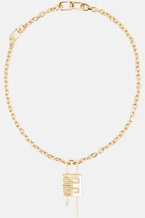 Givenchy 4G Padlock chainlink necklace