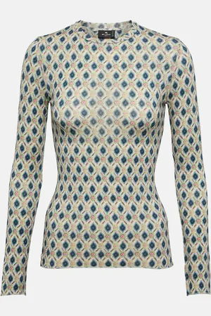 Etro Paisley wool-blend sweater