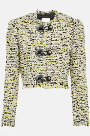 Isabel Marant Gradilia cropped wool-blend jacket