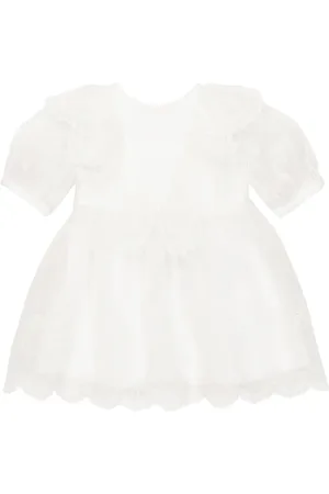 Stella McCartney Baby embroidered silk dress