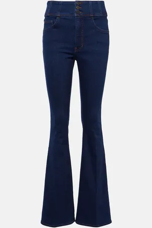 VERONICA BEARD Beverly high-rise flared jeans